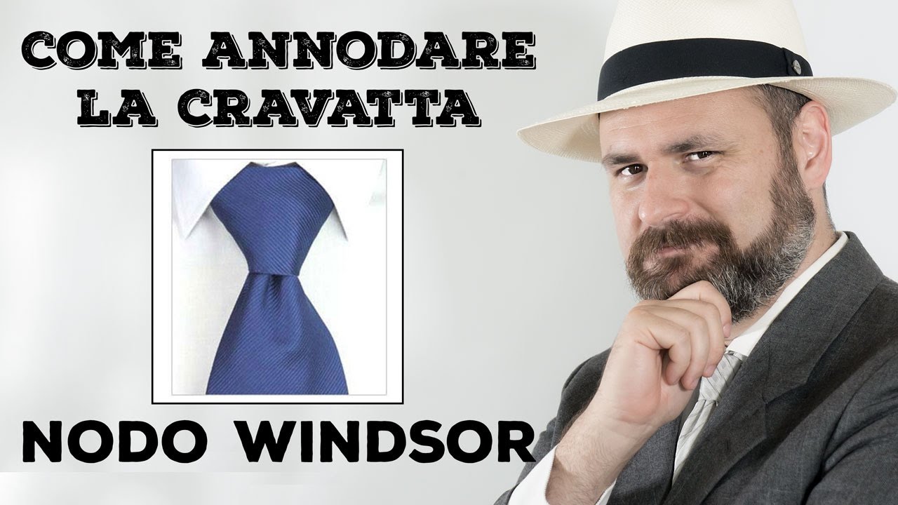 Come fare il nodo alla cravatta - Nodo Windsor