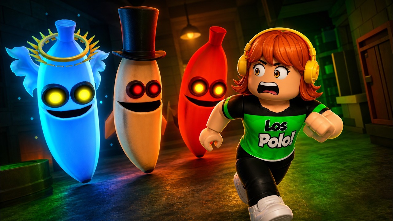 Todos somos Banana en ROBLOX BANANA EATS con Los Polo