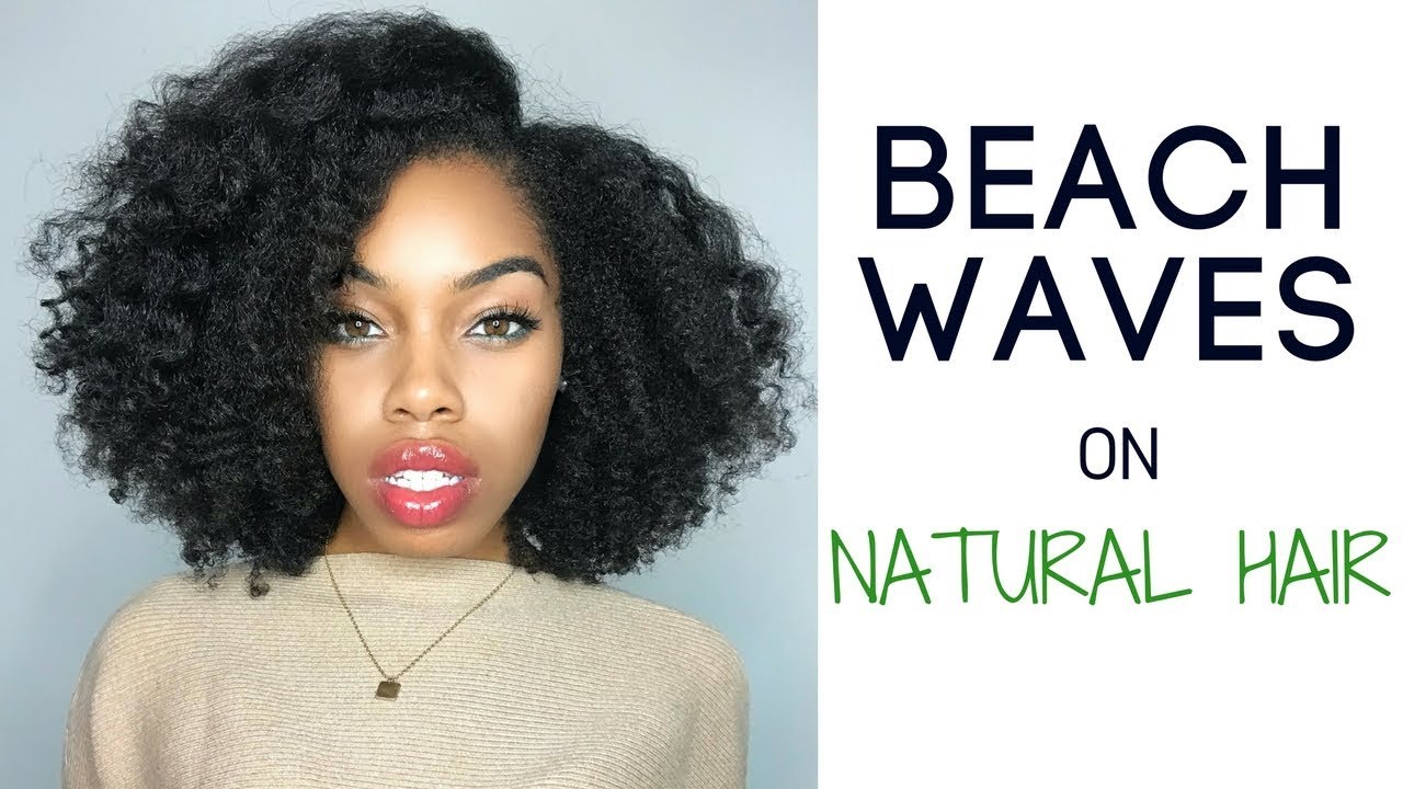 Beach Waves on Natural Hair