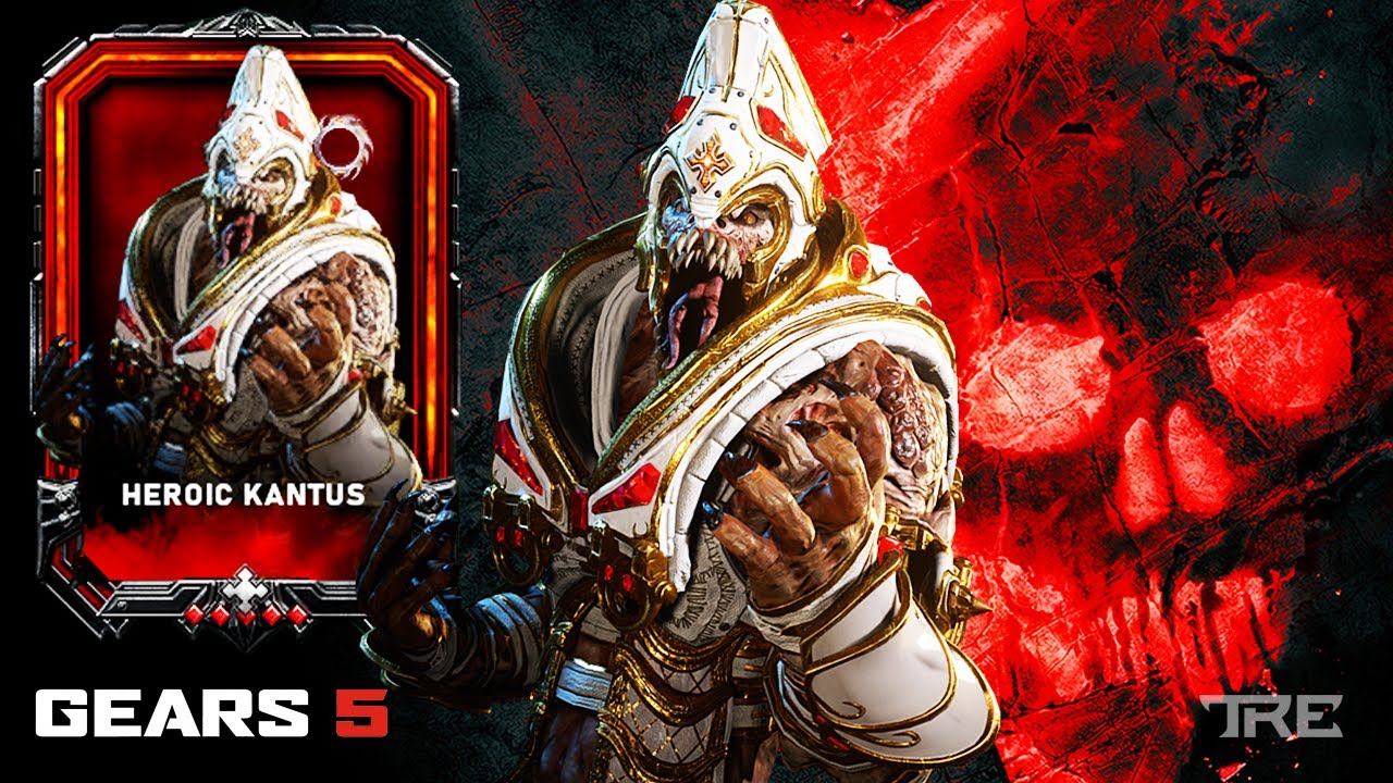 Playing as HEROIC KANTUS in GEARS 5 (Re-Up 50 Reward Gameplay)