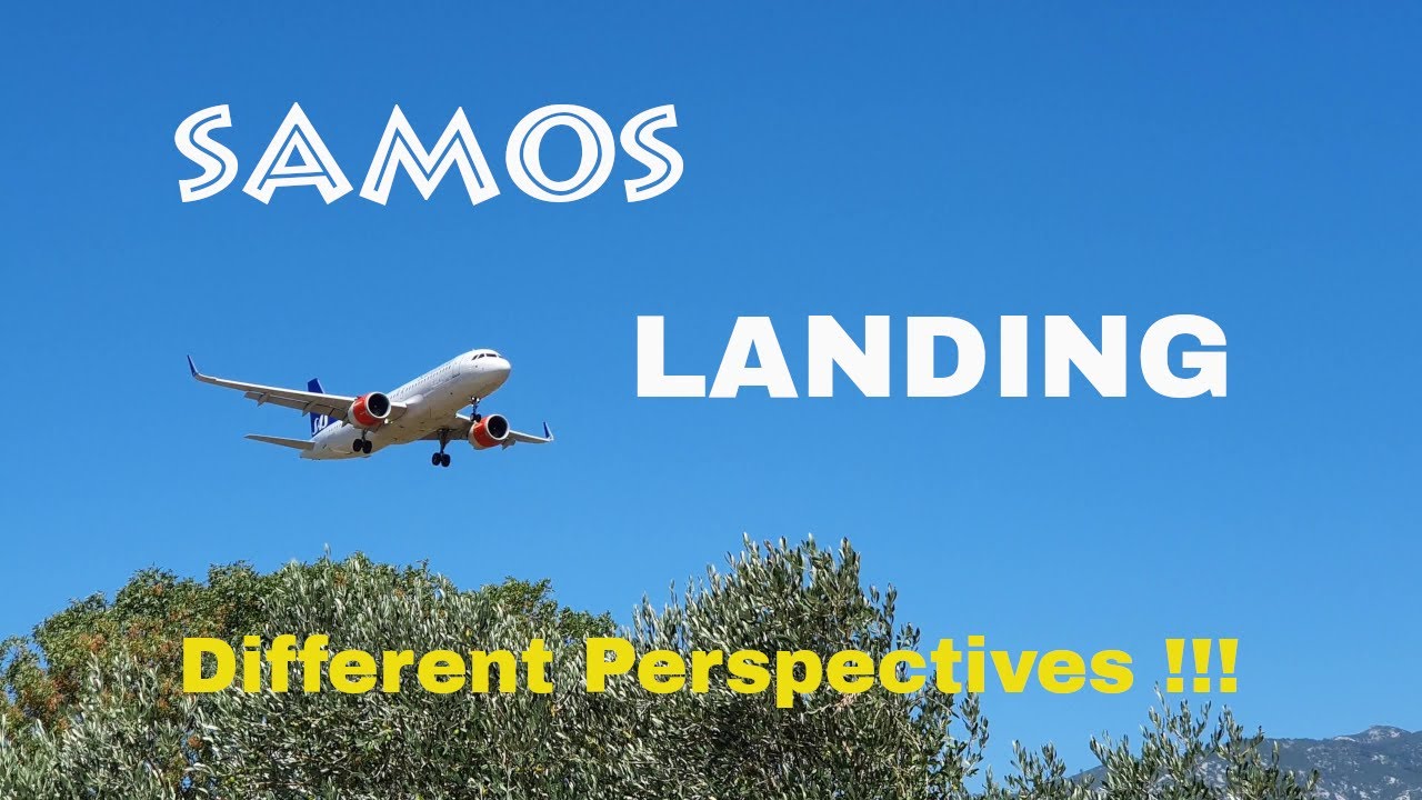 Samos Σάμος  Landing  View from inside and outside  Relaxing Music 