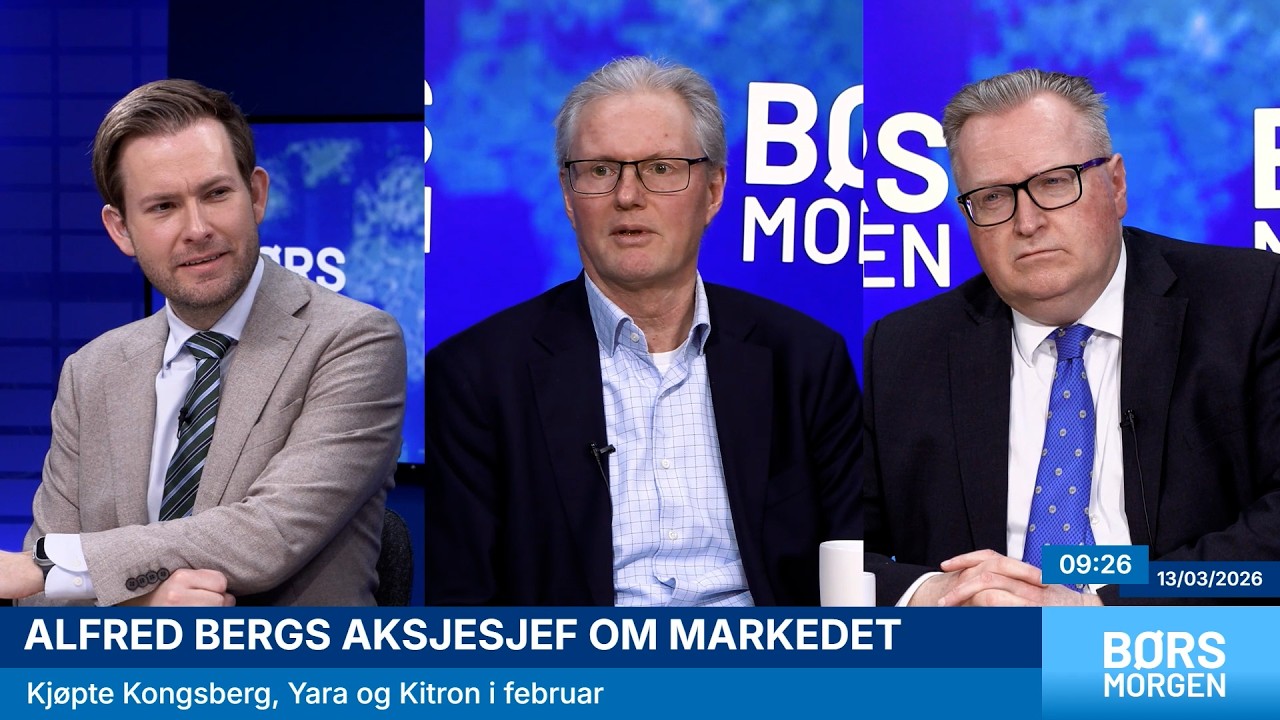 Alfred Bergs aksjesjef om en billig DNB-aksje og Iran-krigens effekt på Oslo Børs