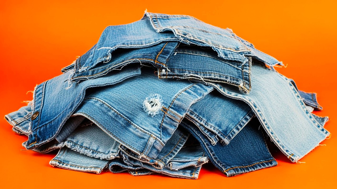 6 Классных Идей, Что Можно Сшить Из Старых Джинсов 👖 | Переделка Своими Руками