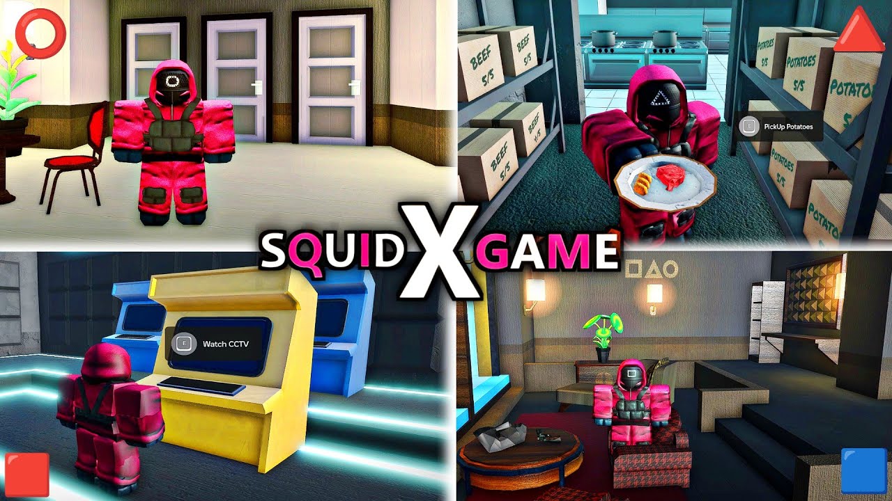 Squid Game X - ALL GUARD RANKS (Full Walkthrough) - Roblox