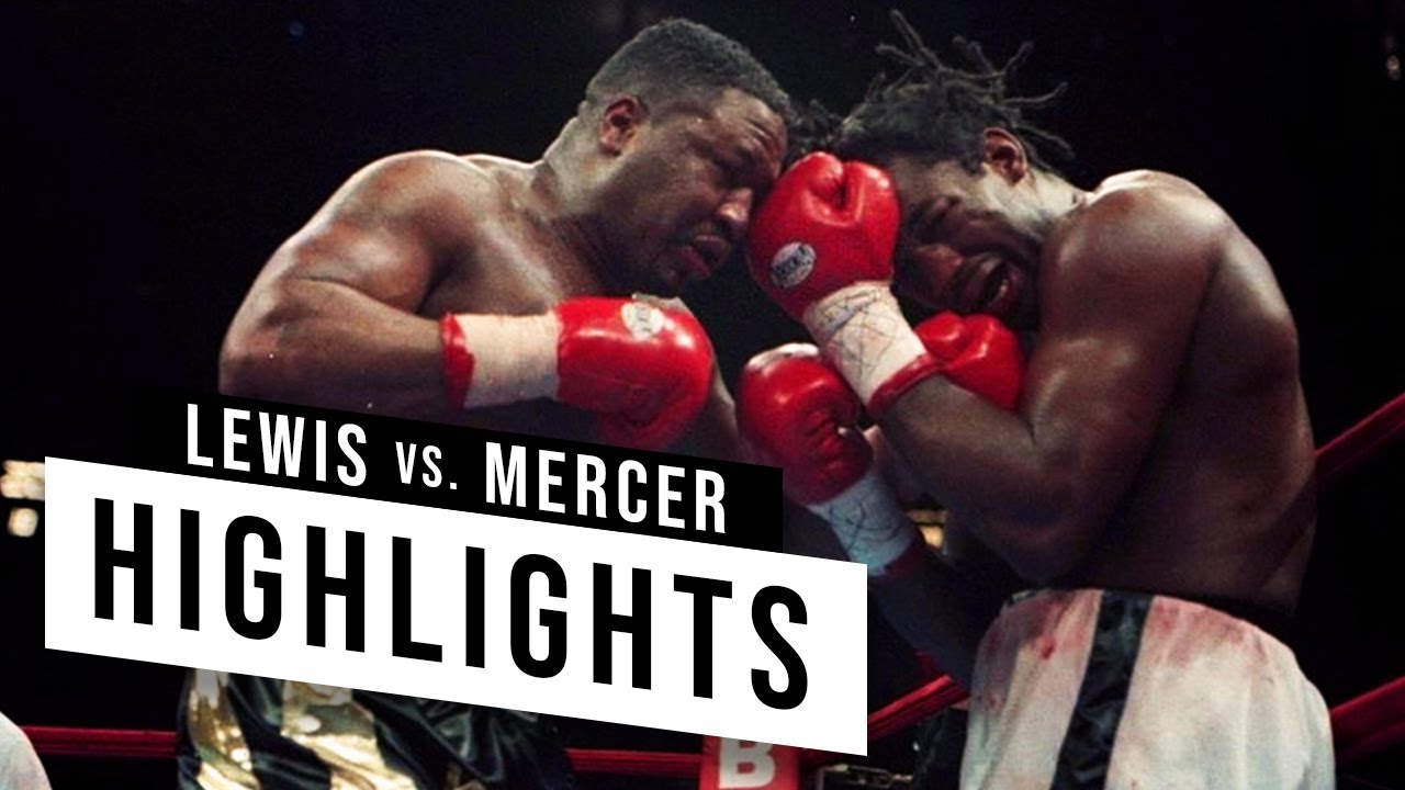 Lennox Lewis vs. Ray Mercer - 1996 (Highlight of Lewis's toughest fight)