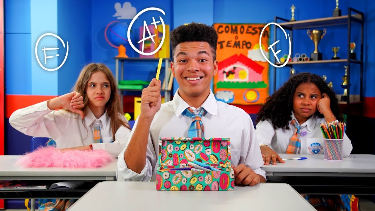 LUCCAS TOON EM: O QUE MAIS IMPORTA NA ESCOLA É O APRENDIZADO!
