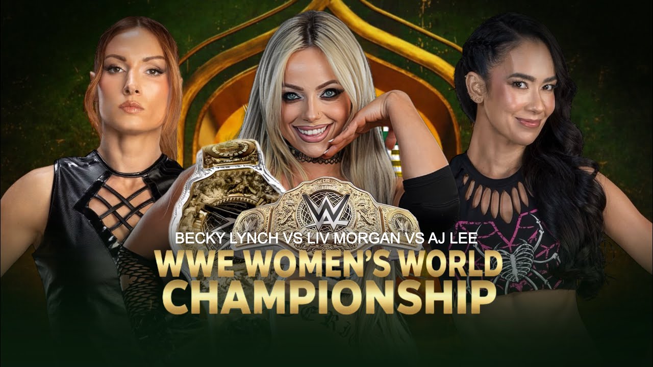 WWE 2K25 ROYAL RUMBLE LIV MORGAN VS AJ LEE VS BECKY LYNCH - WWE WOMEN'S WORLD CHAMPIONSHIP
