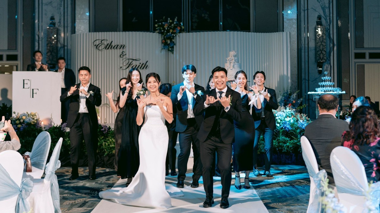 Ethan & Faith | First Look & Wedding Day at Shangri-La Singapore