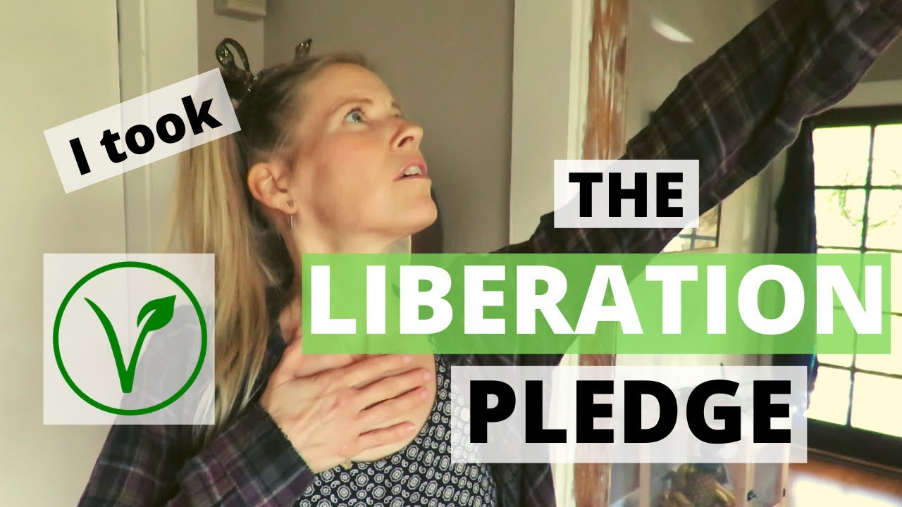 The LIBERATION PLEDGE + Challenging The Tofu Goddess!!