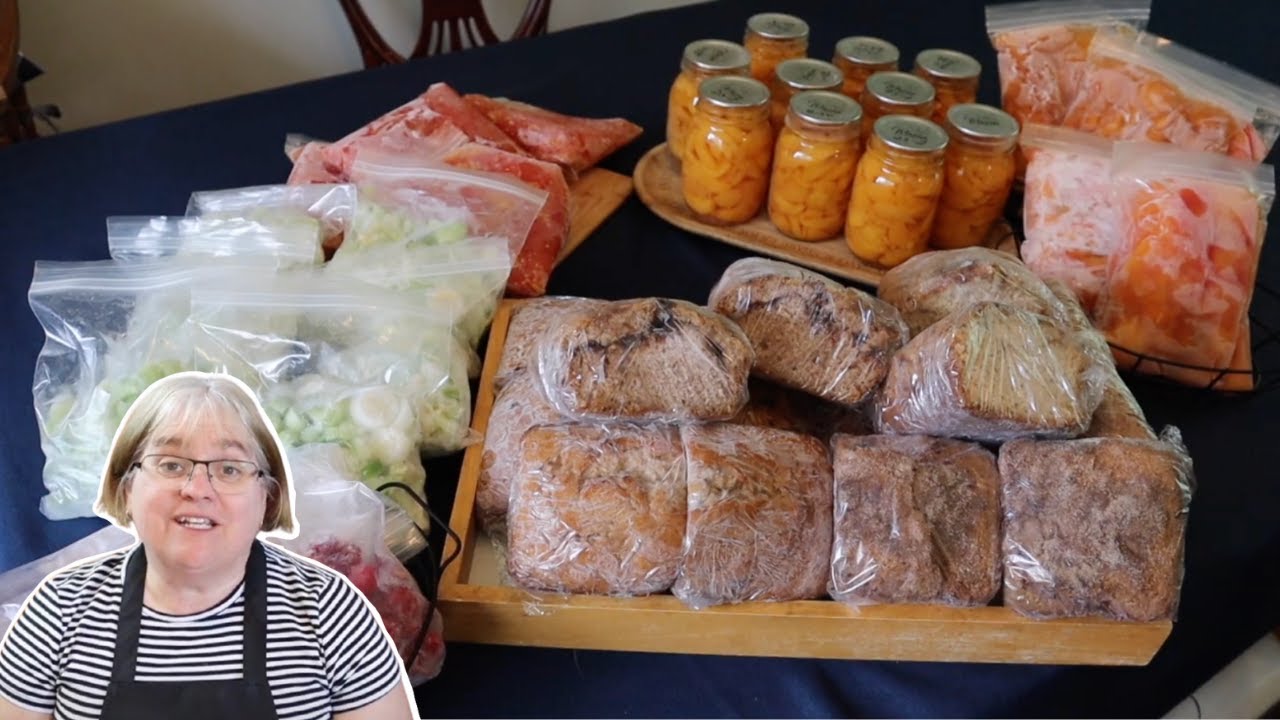 Preserve with Me! || Canning, Freezing & Baking Before Time Runs Out! 🥬🥒🍅