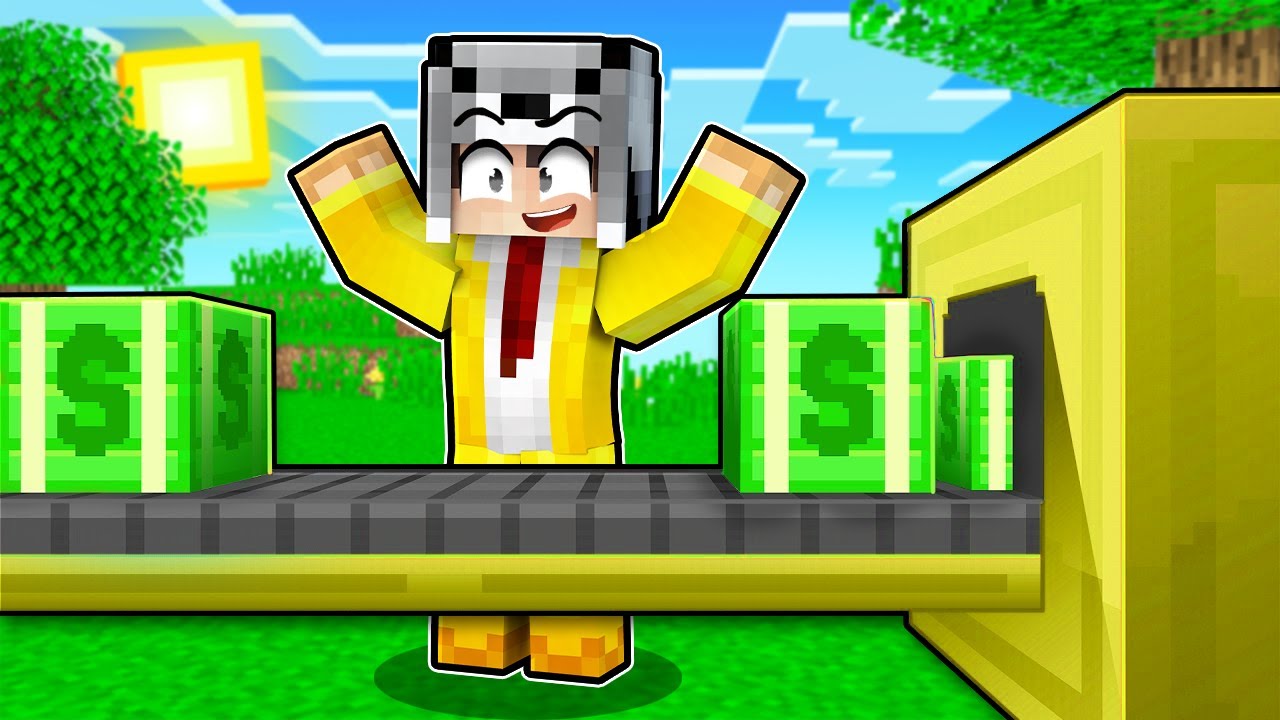 SINIRSIZ PARA ÜRETTİM MİLYONER OLDUM 💸🤑 - Minecraft