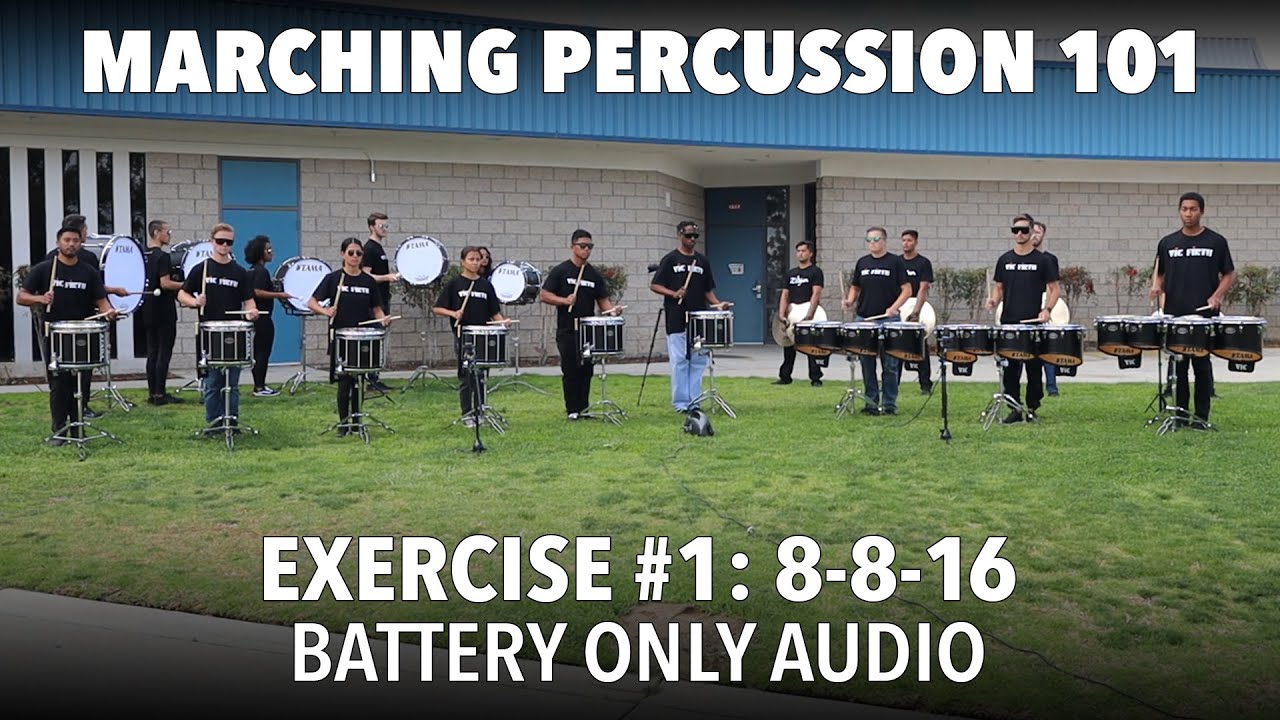 Marching Percussion 101: Ex 1 