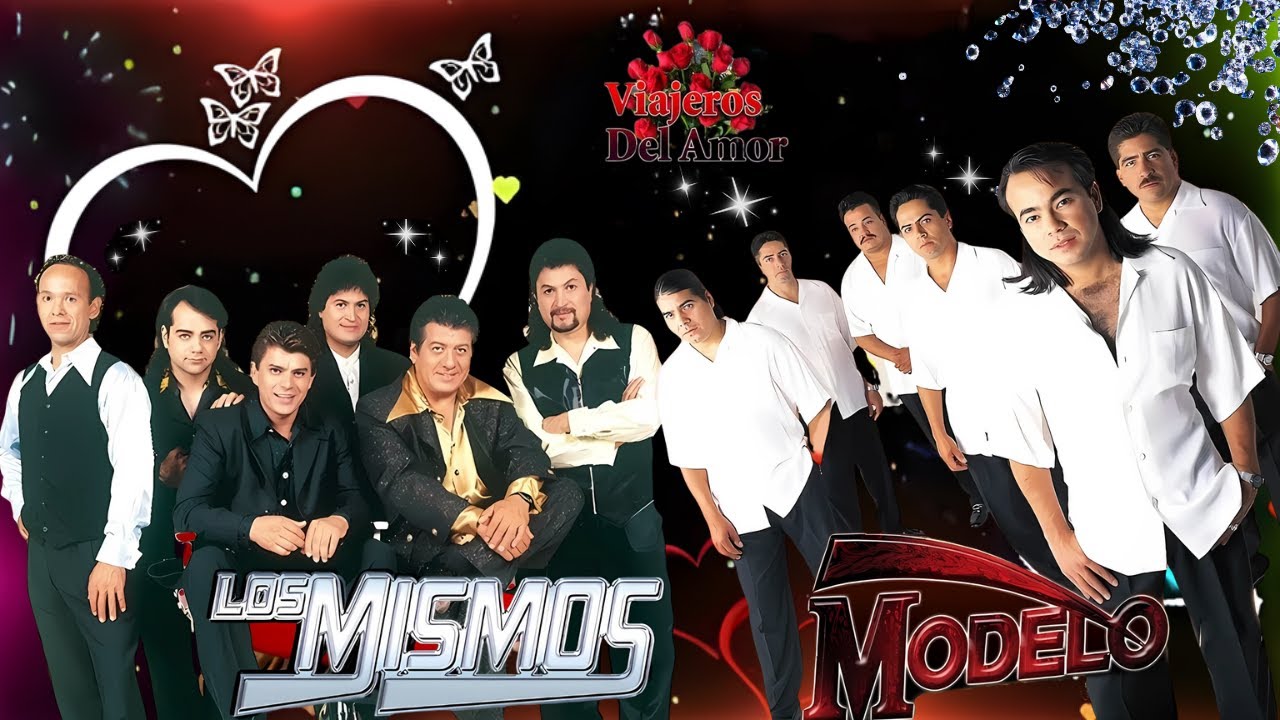 LOS MISMOS VS GRUPO MODELO MANO A MANO SUS MEJORES EXITOS PARA ENAMORADOS