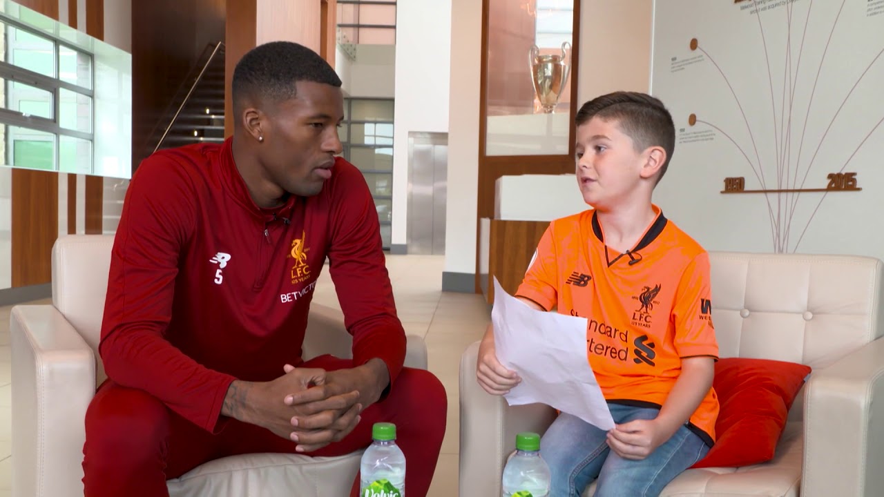 Gini Wijnaldum Interview by joshua glover
