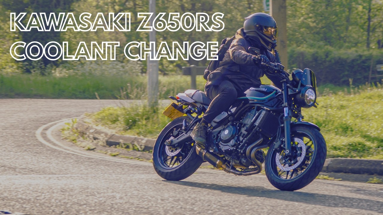 KAWASAKI Z650RS COOLANT CHANGE