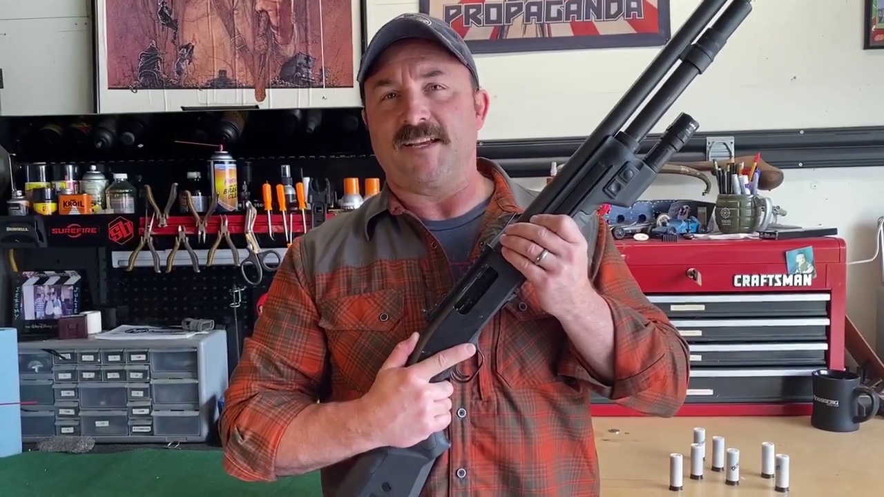 Зарядка и разрядка дробовиков Mossberg серии 500/590