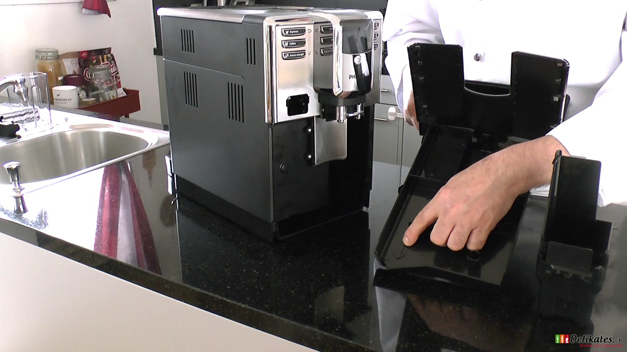 Aufbau und Bedienung Philips Kaffeevollautomat EP 5365/10