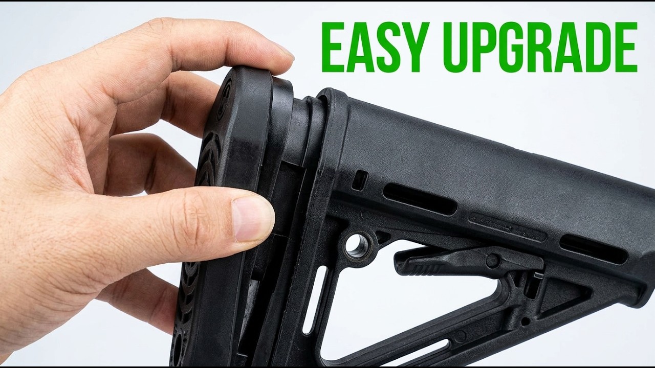 Magpul Enhanced 70' Rubber Buttpad Review & Installation