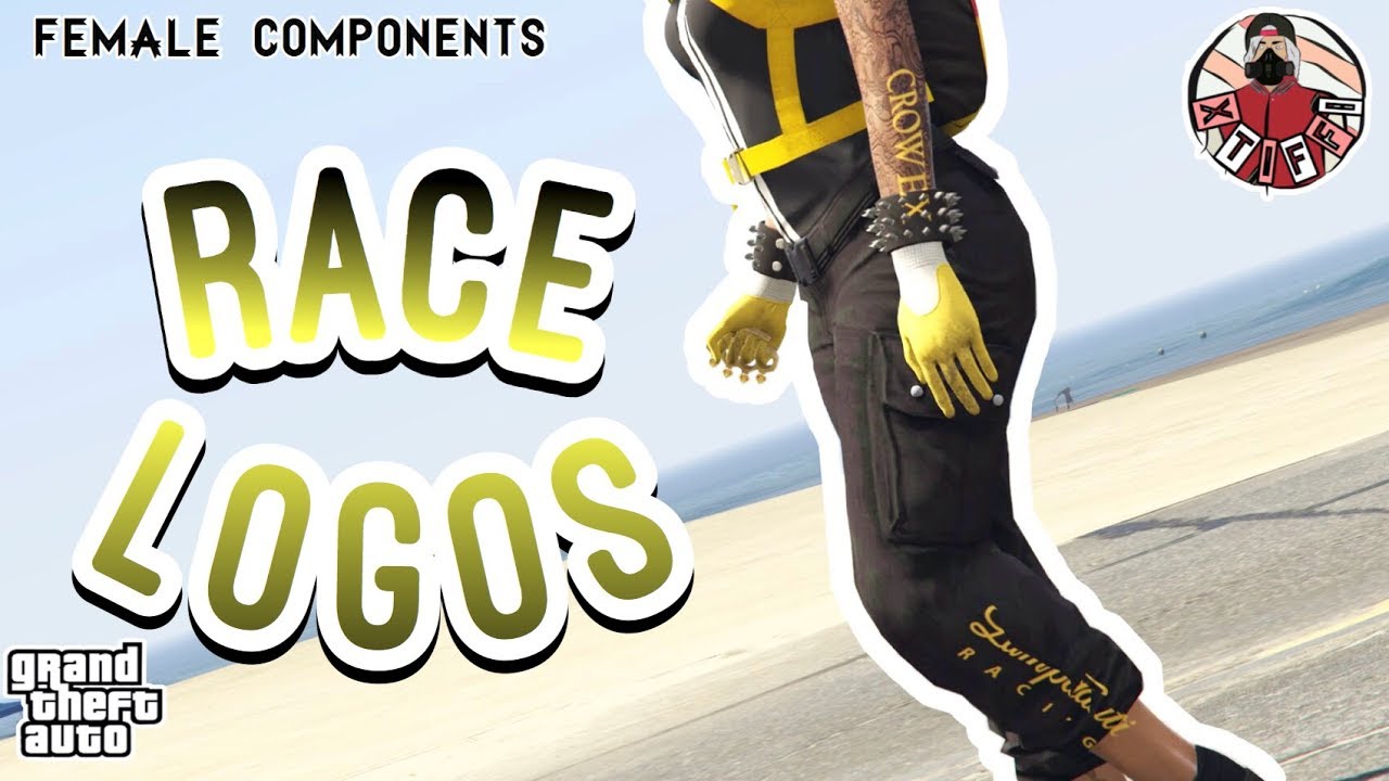 *CROOKED COP MERGE PATCHED* GTA5 | CROWEX RACING LOGOS Female Component Outfits