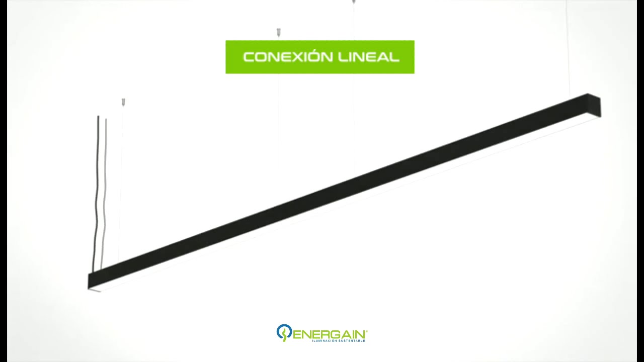 Modo de Instalación Luminaria Lineal ( EG-PDL-4000)