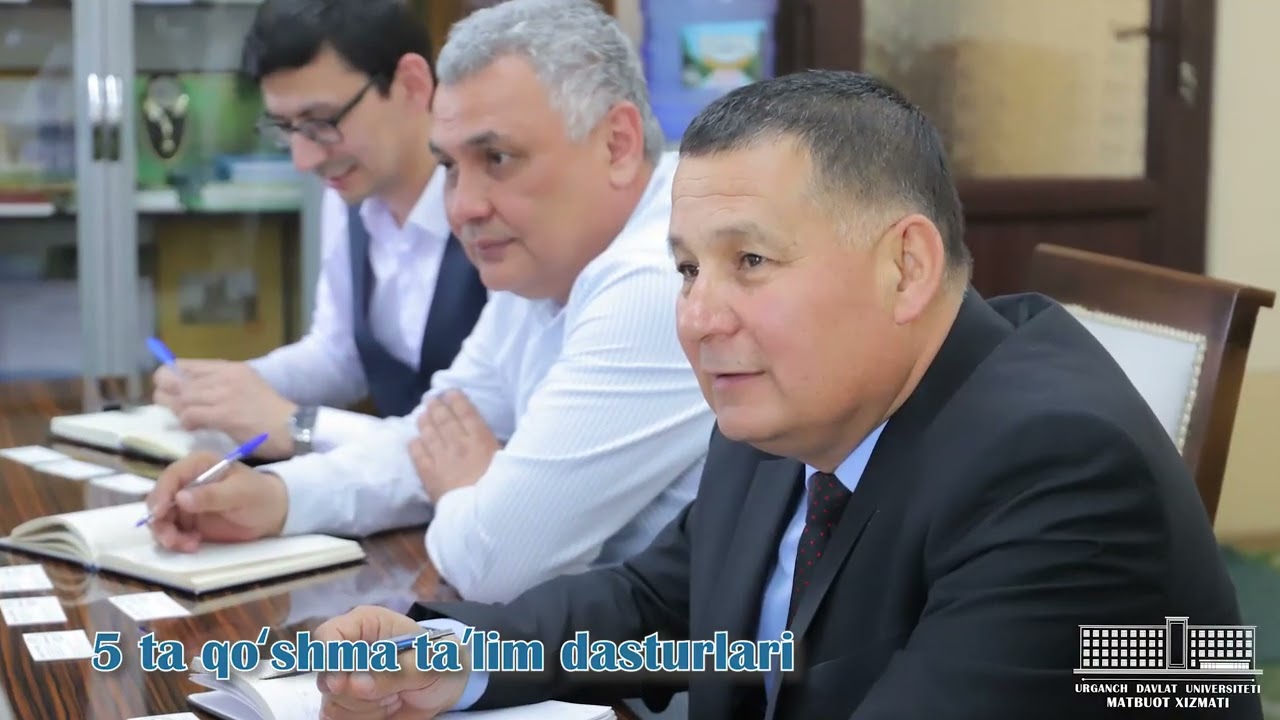 URGANCH DAVLAT UNIVERSITETIGA MARHAMAT!