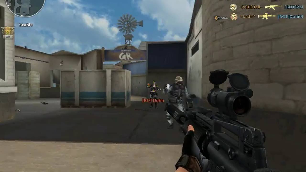 Crossfire NA: Mixed Bots Stable Gameplay