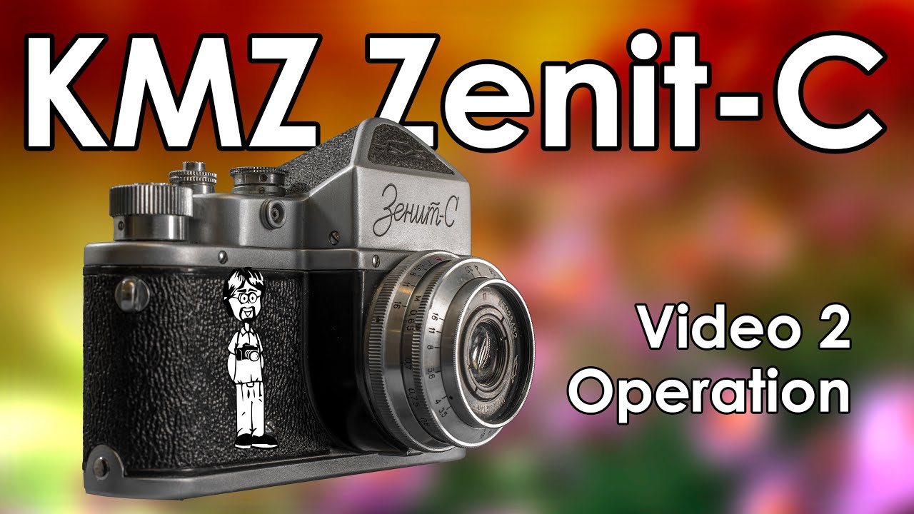 KMZ Zenit-C Video 2: Operation | Loading Film, Changing Lenses, Take a Photo, and Double Exposures