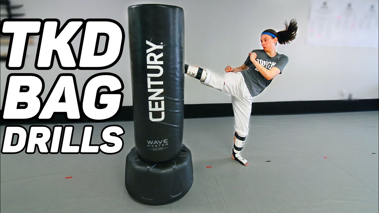 3 Taekwondo Training Bag Drills