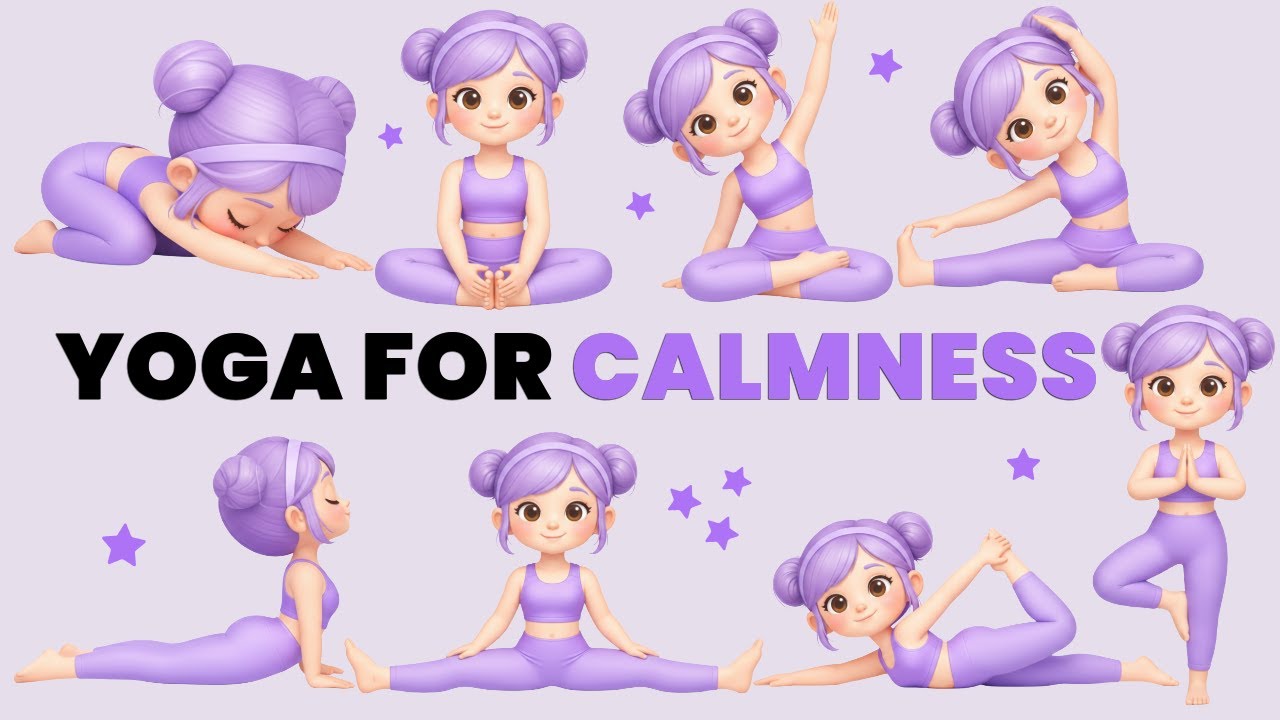 Yoga for Calm Mind 🧘‍♀️ | Gentle Yoga for Kids | Build Confidence, Relax & Focus | Yogi Buddies