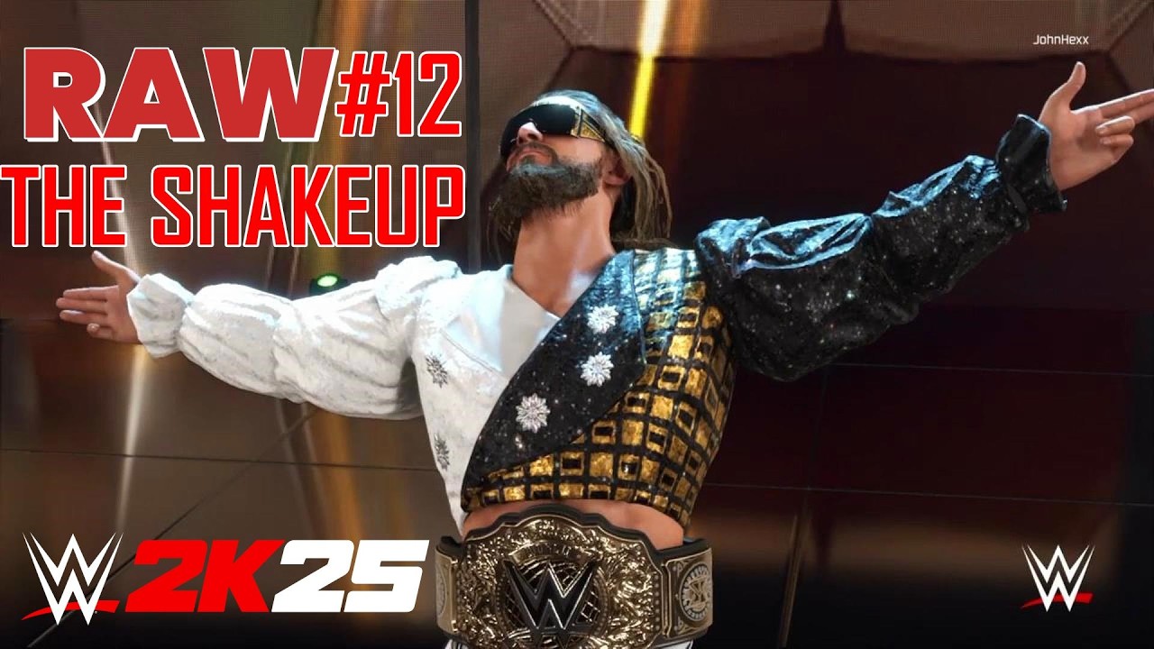 The Raw Shake Up | WWE 2K25