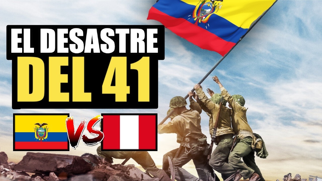 🤔¿Por qué Ecuador PERDIO la Guerra del 41 contra Peru? - Guerra Peru vs Ecuador 1941