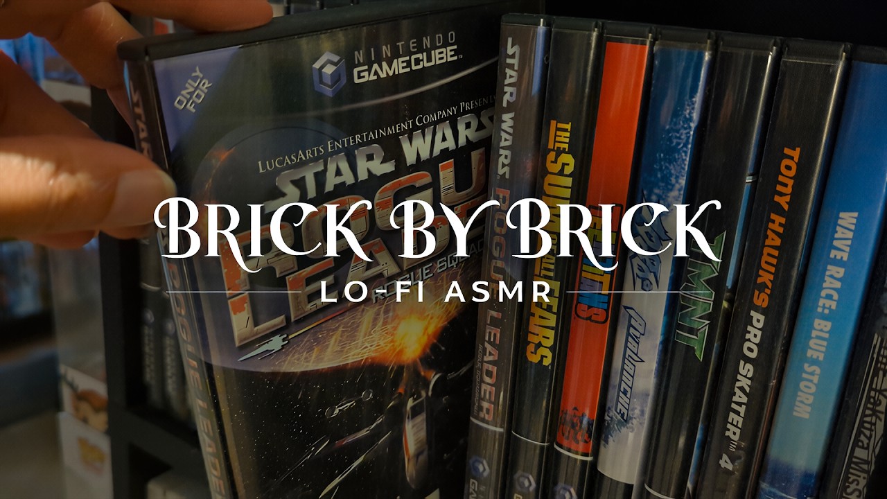 ASMR Nintendo Game Collection | Scratching, Tapping & Case Sounds