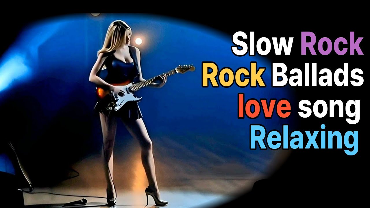 Relaxing Slow Rock Ballads | Touching Soul Rock Performance and meditation, powerful climaxes.