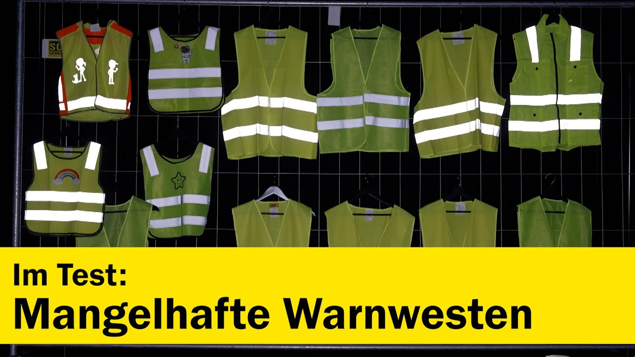 Im Test: 14 Warnwesten f&uuml;r Kinder und Erwachsene | &Ouml;AMTC