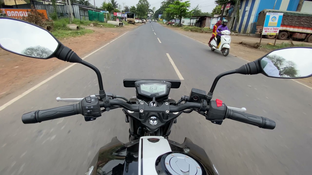 Apache rtr 160 4v above 60kmph  handle vibration problem in new bike any solution for that.