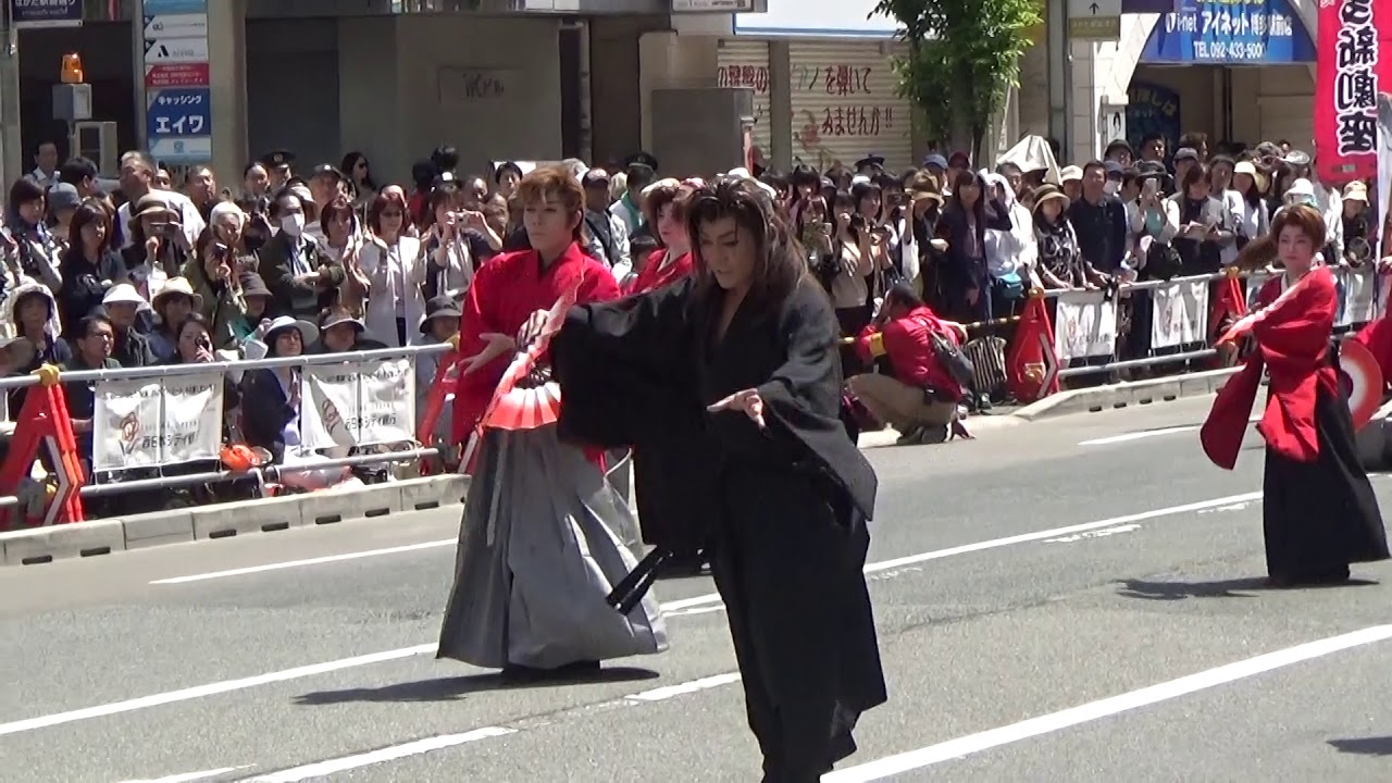 都 若丸劇団と博多新劇座  博多どんたく2019