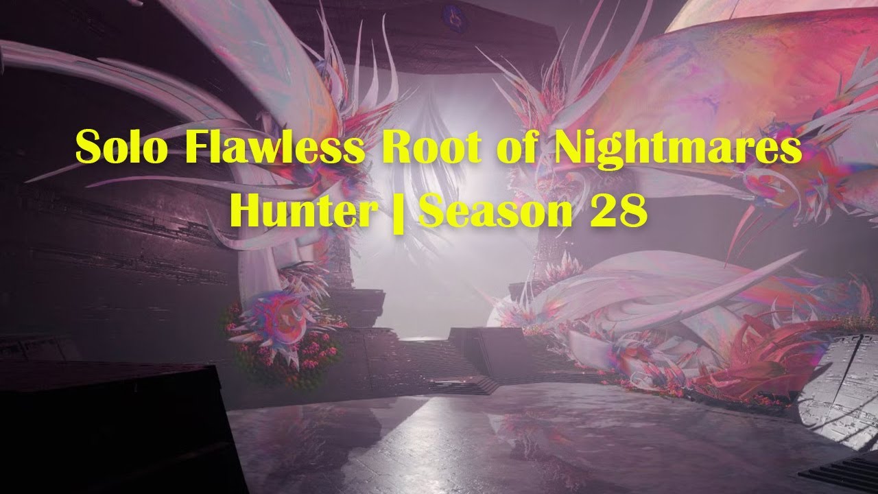 Solo Flawless Root of Nightmares on Hunter (Renegades)