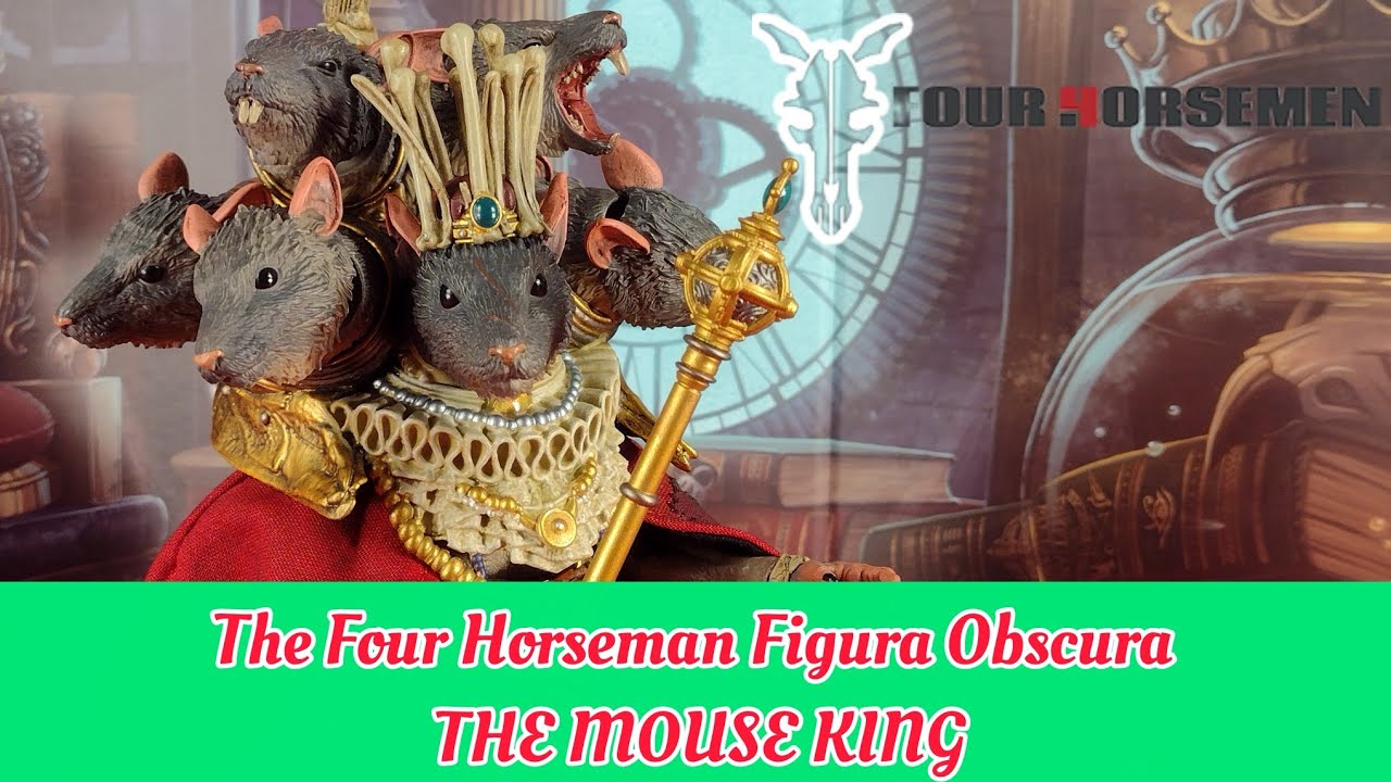 🐀 Король мышей. Четыре всадника. Фигурка-обскура 🐀