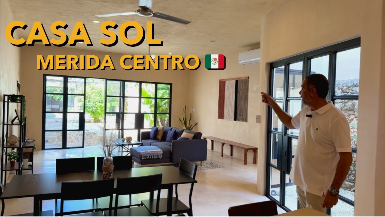 Inside a Stunning 3-Bedroom Home in Mérida’s Historic Centro 🌿