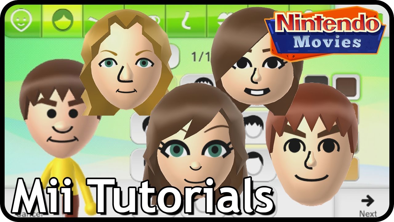 Tutorial: How to make the NintendoMovies Miis (Maurits, Rik, Myrte, Danique, Thessy and more!)