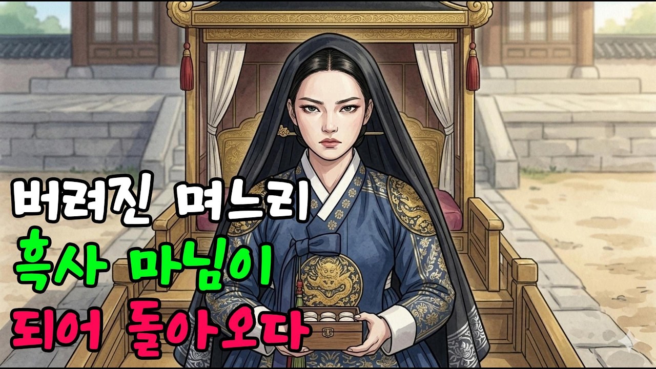 버려진 며느리, 흑사 마님이 되어 돌아오다  l 설화·야담·민담·전설·옛날이야기·오디오북·수면동화