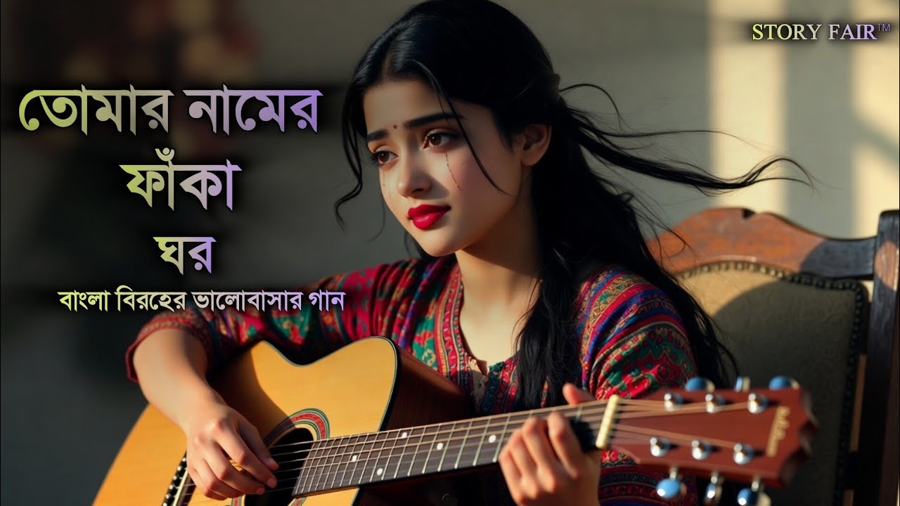 💔তোমার নামের ফাঁকা ঘর - Tomar Namer Phaka Ghor | Heart Touching Sad Song | বিরহের গান ২০২৬