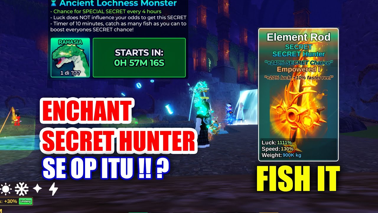 BESOK UPDATE DIAMOND ROD & LEVIATHAN | Fish It