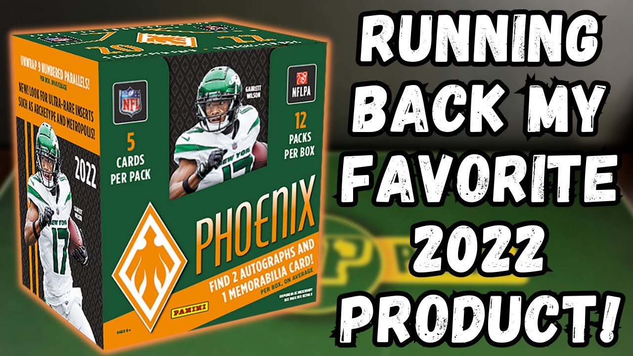 Opening My Favorite Football Box of The Year! 2022 Panini Phoenix Football Hobby!