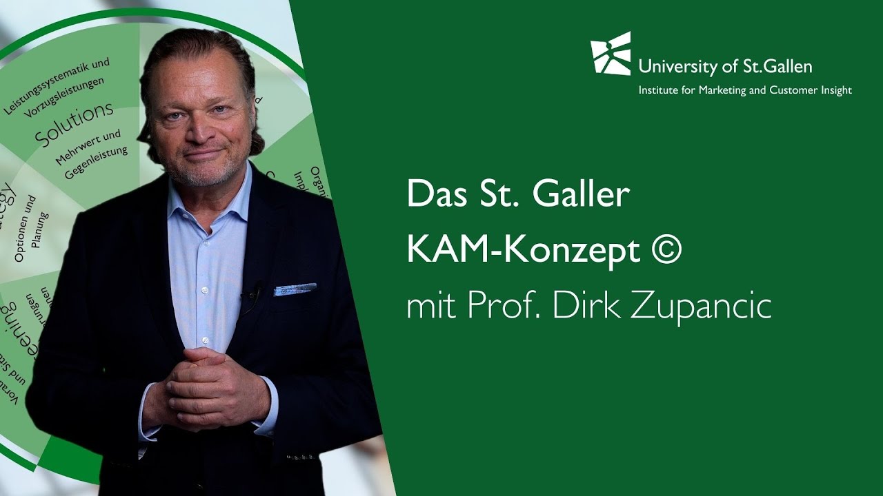 Das St. Galler Key Account Management Konzept: in zwei Minuten erklärt