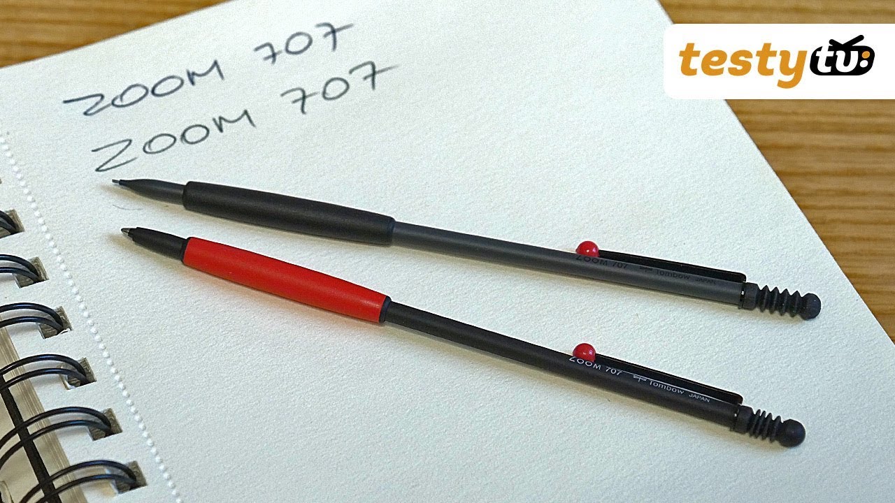 Chiny: Tombow Zoom 707 - ultra cienki długopis i oł&oacute;wek automatyczny