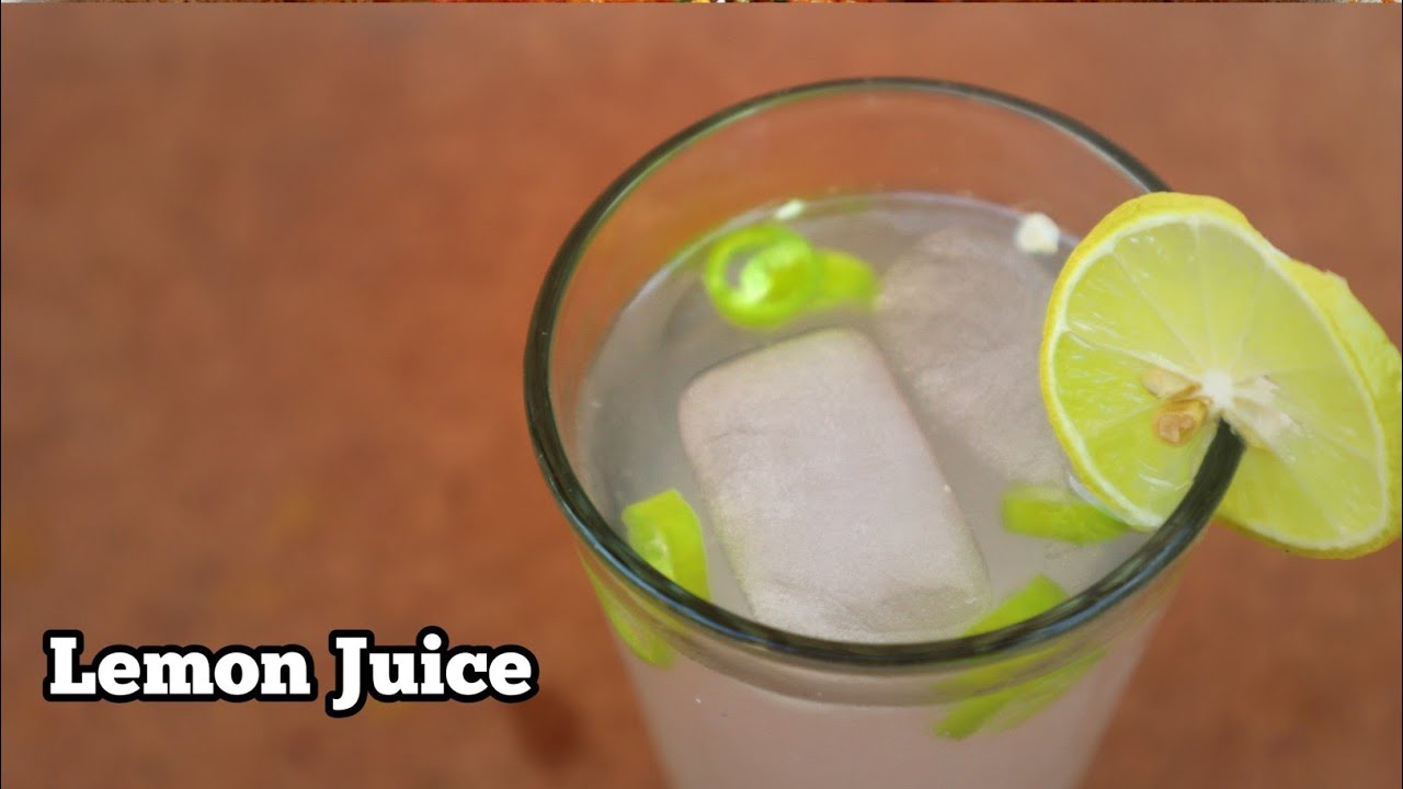 Lemon Juice In Telugu | Lemon Punch | Summer Special  Lemon Juice