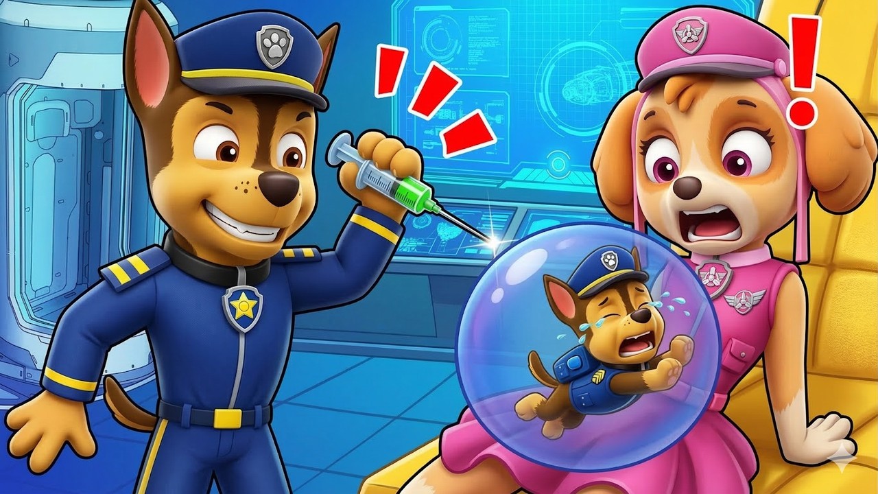 ¡SKYE está embarazada! ¿Qué está haciendo CHASE? ¡¿Qué pasó?! | PAw PaTrol en Español | Rainbow 3