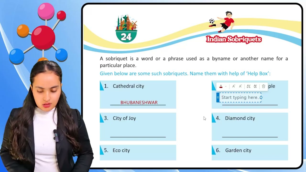 Aayansh GK Class 3 Chapter 24 Indian Sobriquets
