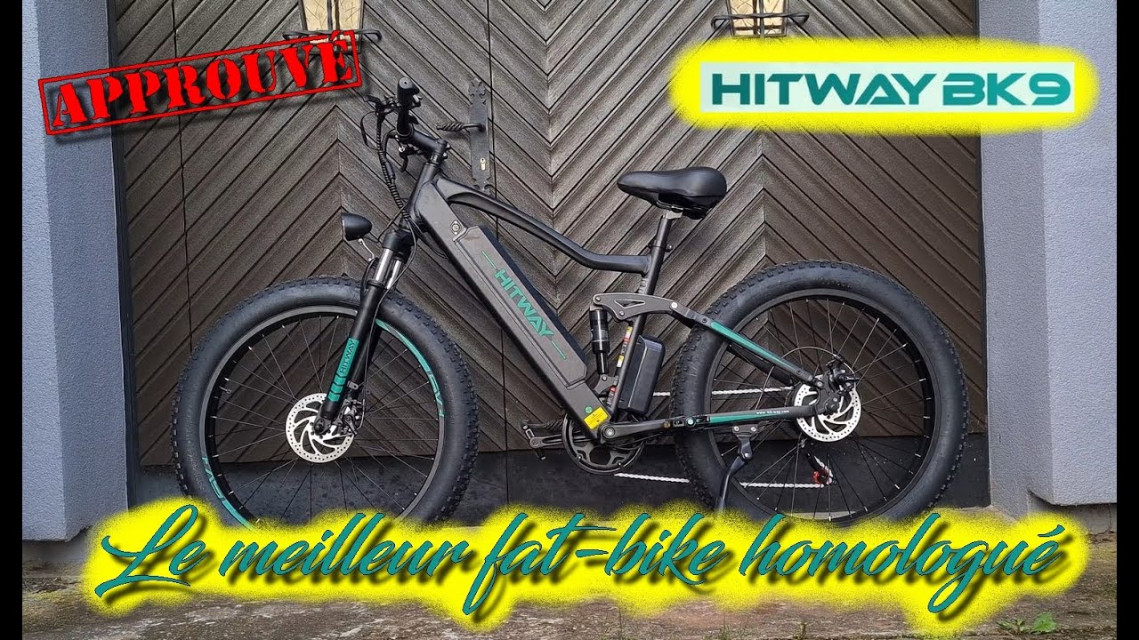 [ HITWAY BK9 ] LE MEILLEUR VELO ELECTRIQUE HOMOLOGUÉ 🚲👮‍♂️👍👍